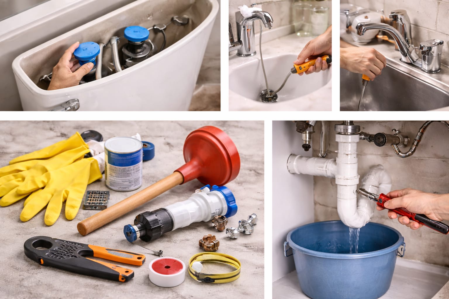 5 Plumbing Repairs You Can Do Yourself