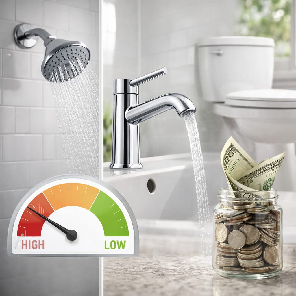 Low-Flow Fixtures: Do They Really Save Money?