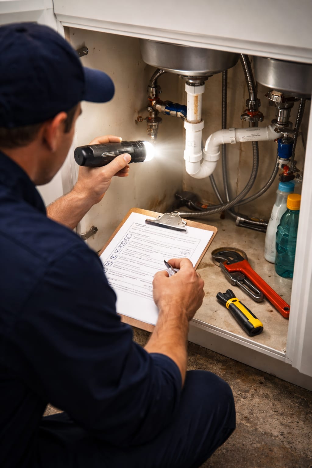 Monthly 10-Minute Plumbing Check