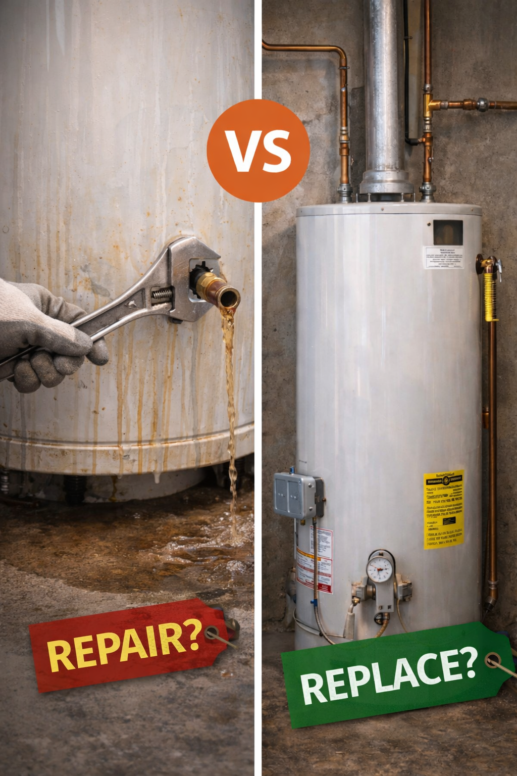 Water Heater Lifespan When to Repair vs Replace
